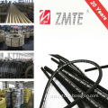 SAE 100R2AT 2SN 1/2 inch , Hydraulic rubber hose with fittings